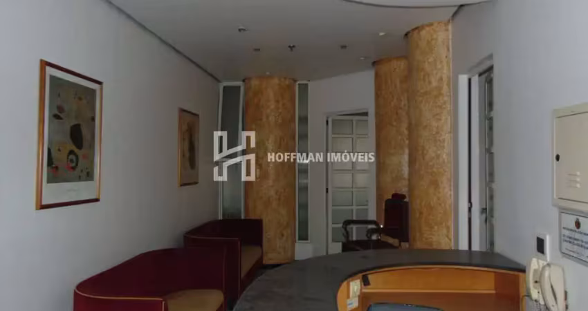 Sala comercial com 55 m² com uma vaga para locação no centro de scs