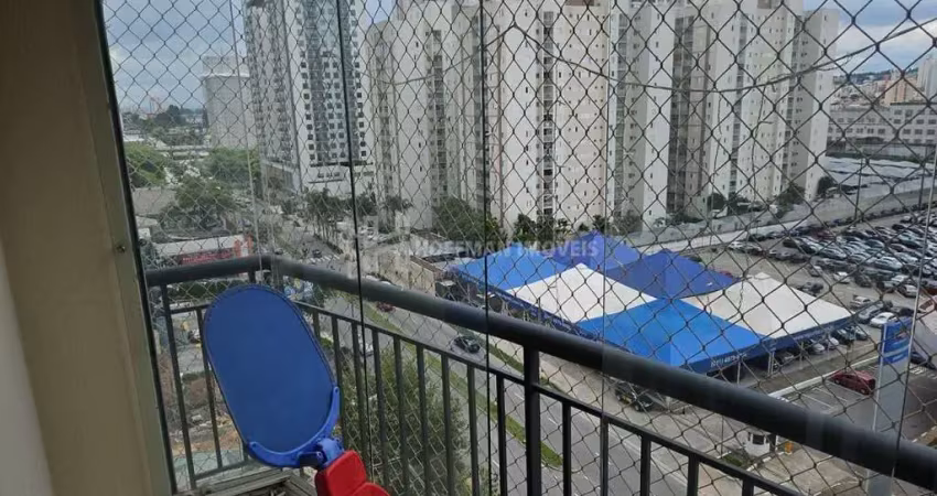 Apartamento com 03 dormitórios, 02 vagas, varanda com lazer completo no bairro jardim - santo andré.