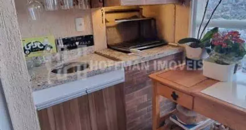 Apartamento com 2 dormitórios 1 suíte sacada gourmet e 2 vagas a venda no barcelona