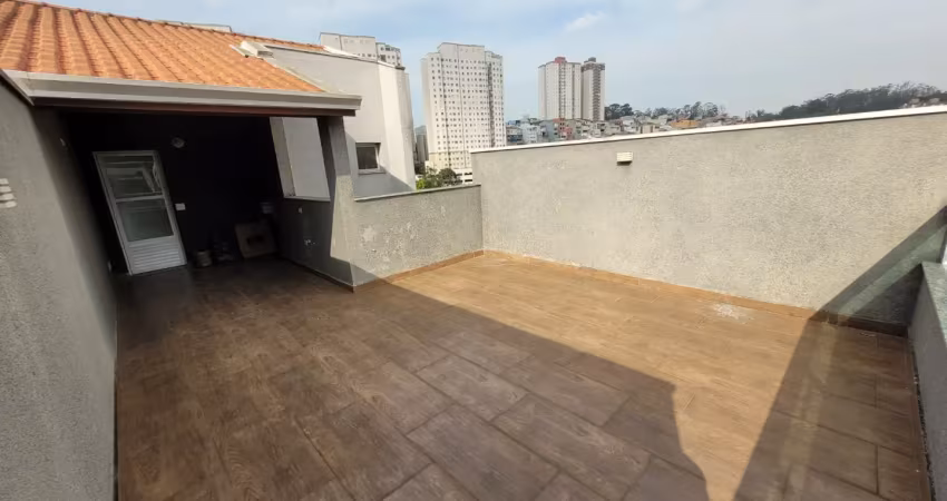 Apartamento cobertura novo na cidade são jorge, santo andré, sp