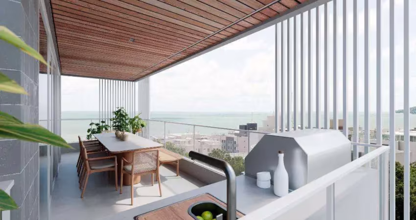 Apartamento para venda em praia grande, boqueirão, 3 dormitórios, 3 suítes, 4 banheiros, 2 vagas