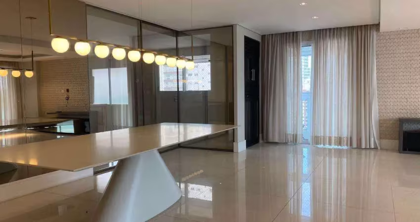 Apartamento para venda em praia grande, canto do forte, 4 dormitórios, 4 suítes, 5 banheiros, 6 vagas