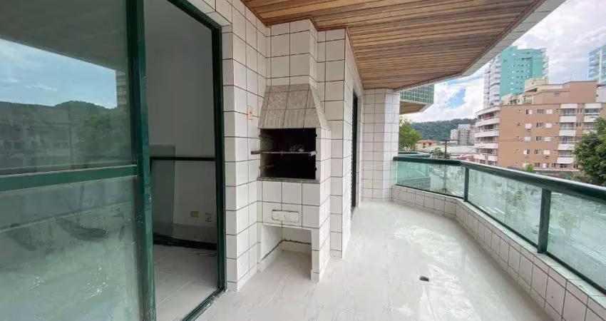 Apartamento para venda em praia grande, canto do forte, 3 dormitórios, 1 suíte, 3 banheiros, 2 vagas