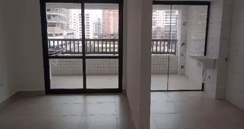 Apartamento para venda em praia grande, guilhermina, 2 dormitórios, 1 suíte, 2 banheiros, 1 vaga