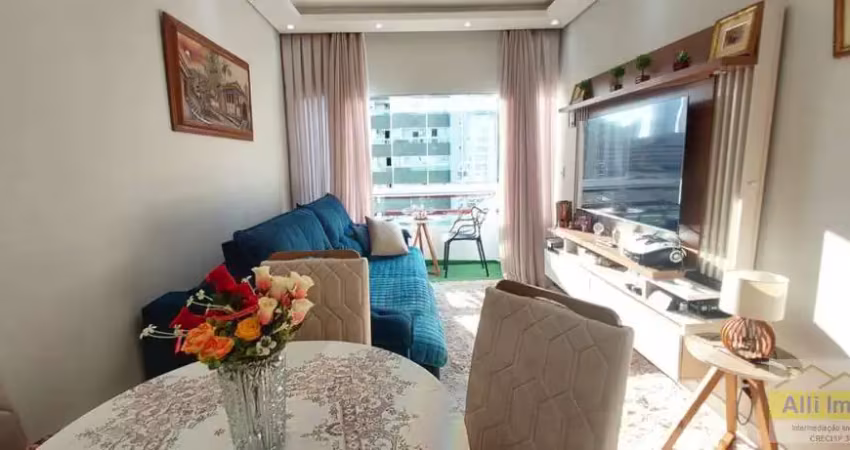 Apartamento para venda em praia grande, canto do forte, 1 dormitório, 1 banheiro, 1 vaga
