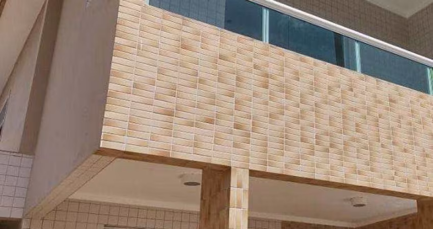Casa em Condomínio para Venda em Praia Grande, Canto do Forte, 2 dormitórios, 1 suíte, 2 banheiros, 1 vaga