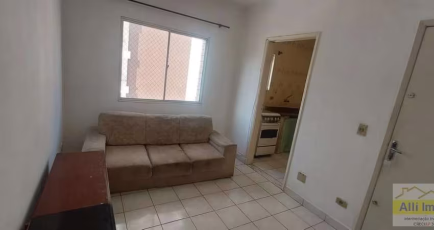 Apartamento para Locação em Praia Grande, Canto do Forte, 1 dormitório, 1 banheiro, 1 vaga