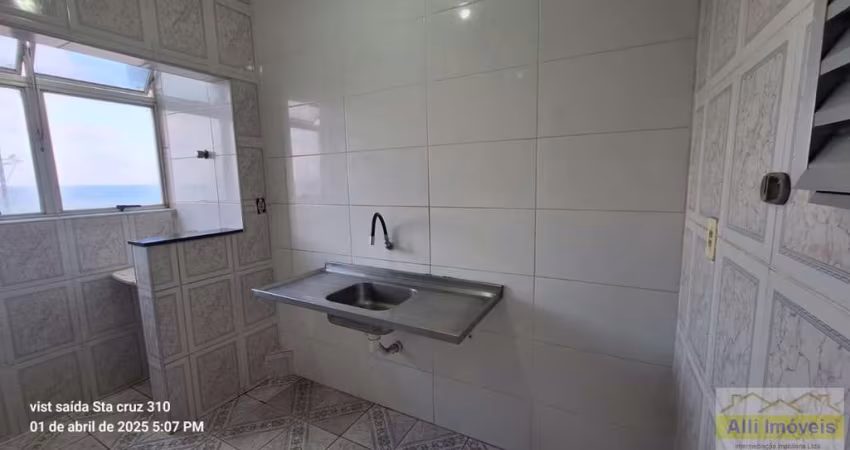 Apartamento para Locação em Praia Grande, Ocian, 1 dormitório, 1 banheiro, 1 vaga