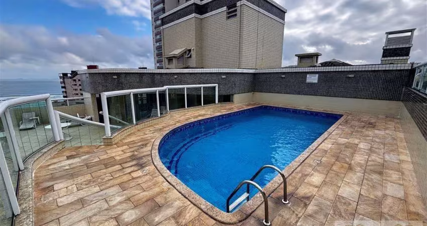 Apartamento para venda em praia grande, guilhermina, 2 dormitórios, 1 suíte, 2 banheiros, 1 vaga