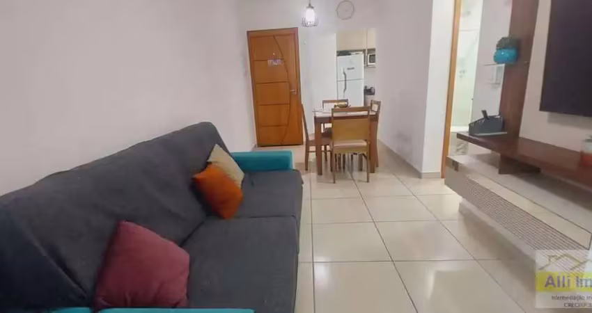 Apartamento para venda em praia grande, ocian, 2 dormitórios, 1 suíte, 3 banheiros, 1 vaga