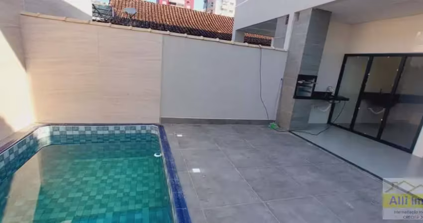 Sobrado para venda em praia grande, canto do forte, 3 dormitórios, 3 suítes, 2 vagas