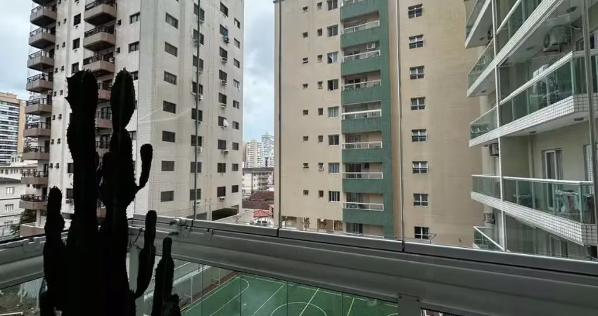 Apartamento para venda em praia grande, boqueirão, 1 dormitório, 1 banheiro, 1 vaga