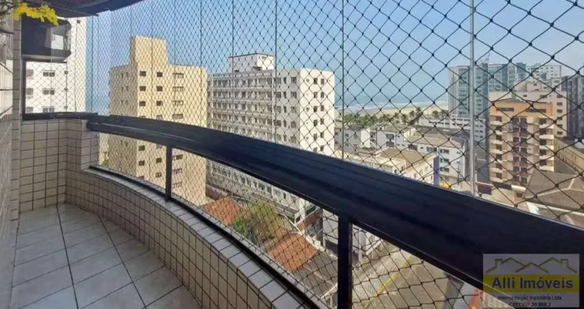 Apartamento para venda em praia grande, guilhermina, 2 dormitórios, 1 suíte, 2 banheiros, 1 vaga