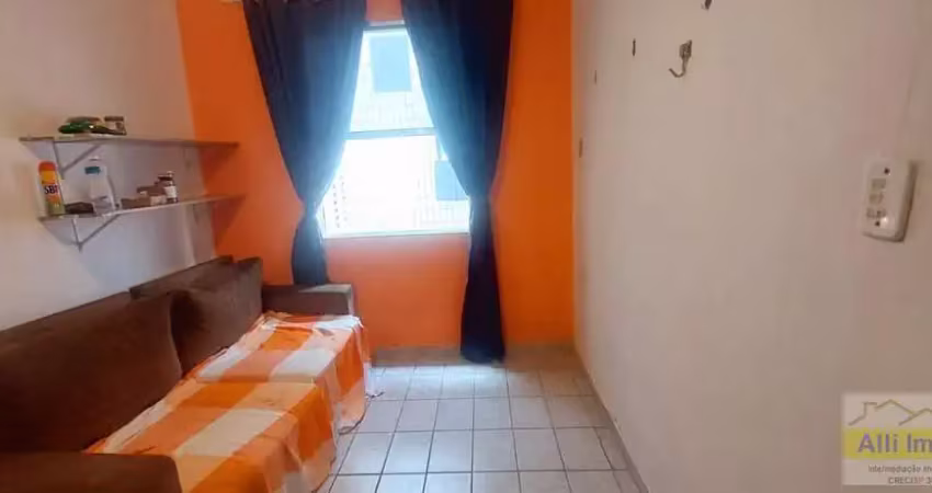 Apartamento para locação em praia grande, guilhermina, 1 dormitório, 1 banheiro, 1 vaga