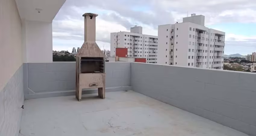Cobertura para venda em palhoça, pagani, 4 dormitórios, 1 suíte, 1 banheiro, 1 vaga