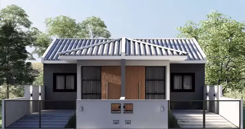 Casa para venda em palhoça, bela vista, 2 dormitórios, 1 banheiro, 1 vaga