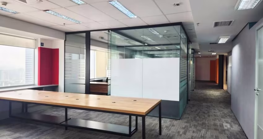 Meia Laje Corporativa Para Locacao Mobiliada  483m², 16 Vagas, Centro Industrial e Empresarial/alphaville., Barueri, Sp
