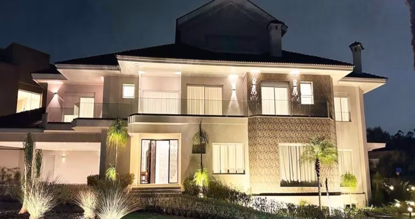 Casa Terrea Com 1295m² Em Condominio Fechado 5 Suites e 4 Vagas de Garagem No Tambore