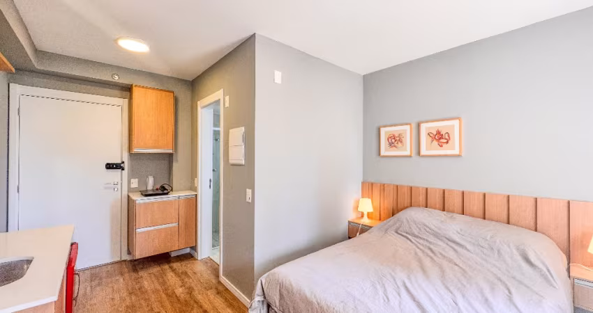 lindo studio mobiliado brooklin