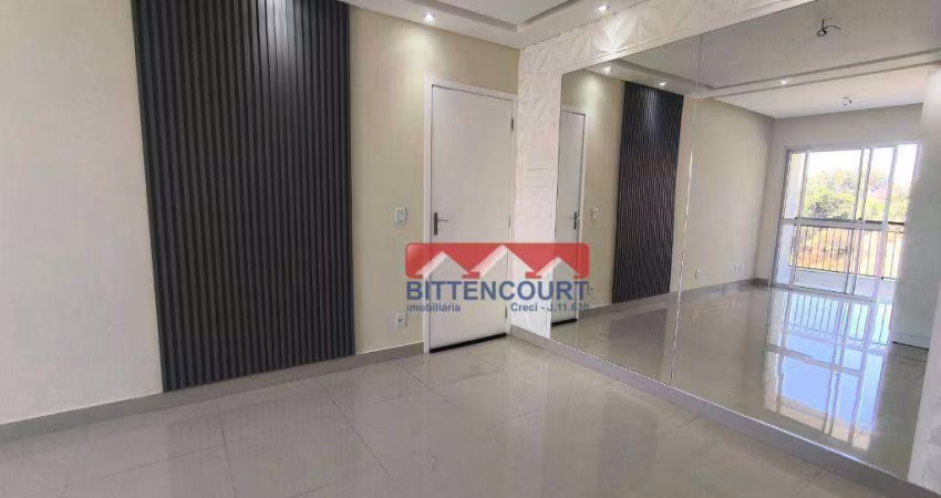 Apartamento com 1 dormitório para alugar por R$ 2.500,00/mês - Caxambu - Jundiaí/SP