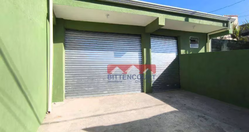 Salão para alugar por r$ 2.700,00/mês - jardim tamoio - jundiaí/sp