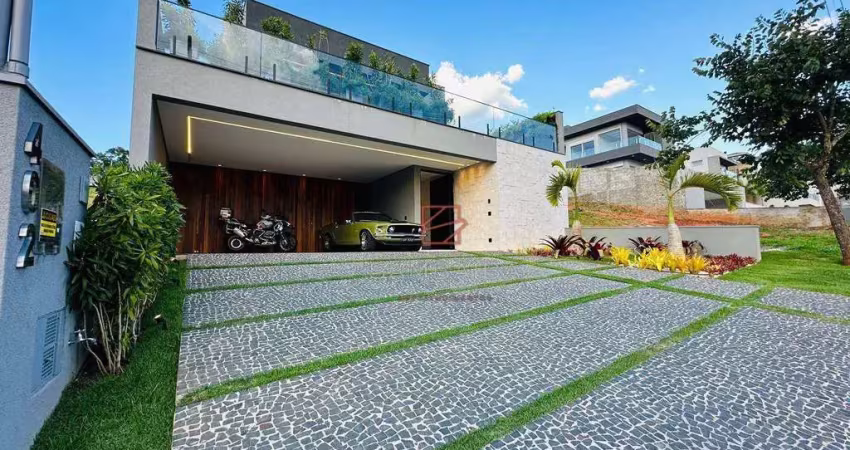 Casa com 3 dormitórios à venda, 260 m² por r$ 2.900.000,00 - condomínio vale das águas - bragança paulista/sp
