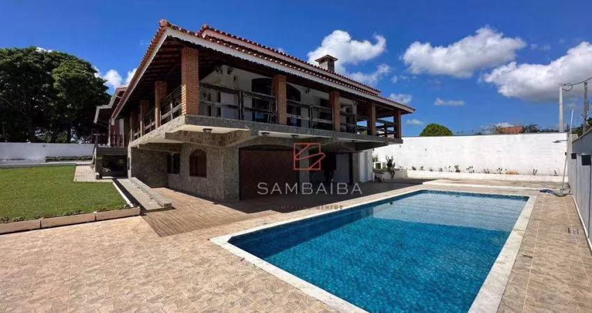 Casa com 6 dormitórios, 714 m² - venda por R$ 1.900.000,00 ou aluguel por R$ 6.000,00/mês - Condomínio Novo Horizonte - Piracaia/SP