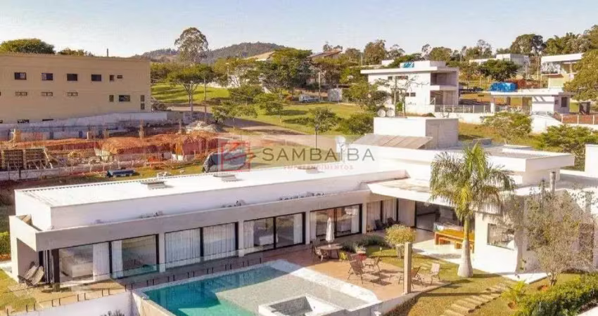 Casa com 4 dormitórios à venda, 400 m² por r$ 3.600.000,00 - condomínio vereda jatobá - piracaia/sp