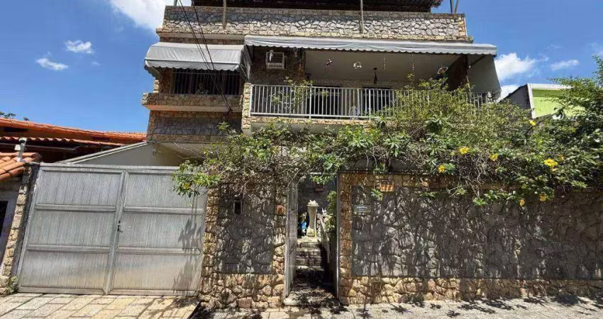 Casa com 3 quartos à venda, 462 m² por r$ 1.500.000 - jardim sulacap - rio de janeiro/rj
