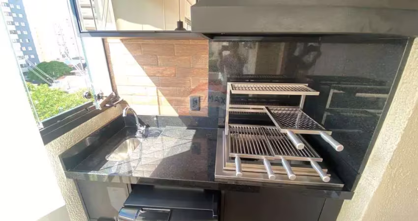 Apartamento de 65m² - 2 dormitórios, 1 suíte próximo ao metrô varanda gourmet