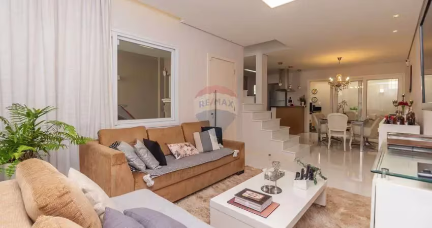 Sobrado 180 m² com 3 suítes (2 com banheira+varanda), área gourmet c/ churrasqueira, 3 vagas – a 500 m do metrô praça da árvore