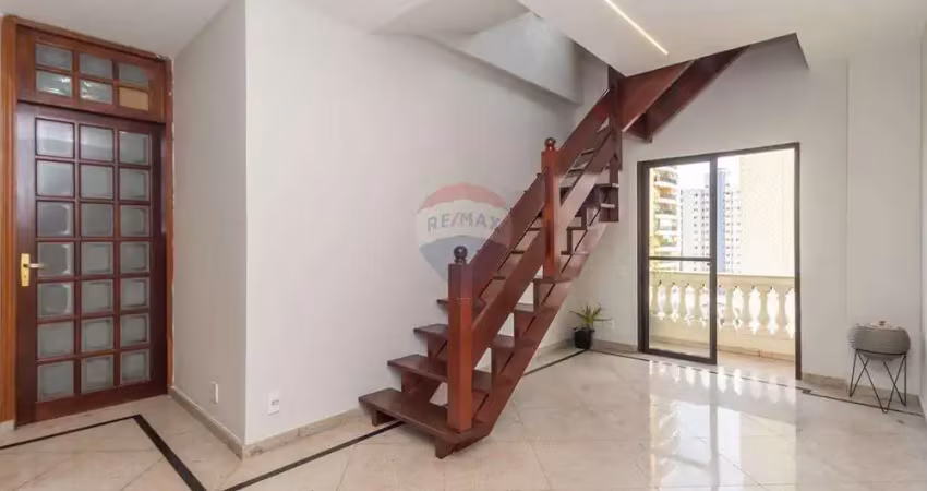 Cobertura na saúde , com 192m² , 3 quartos , 1 suíte , 3 vagas .