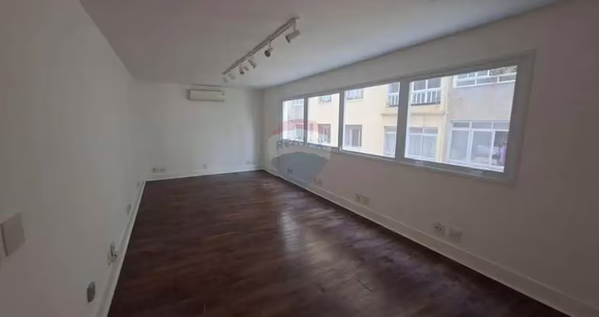 Locação | sala 32 m² com 1 vaga – rua pamplona, jardins