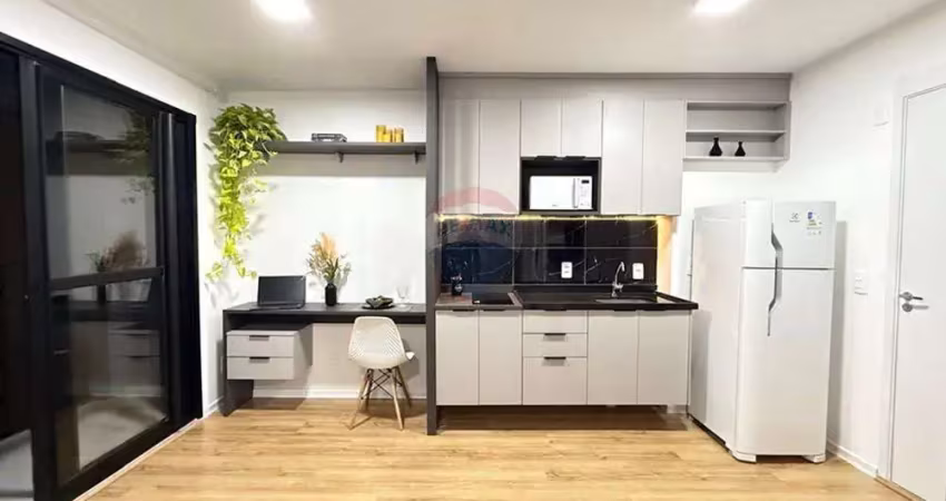 Studio mobiliado, vista livre e lazer completo | vibe campo belo – 200m do metrô