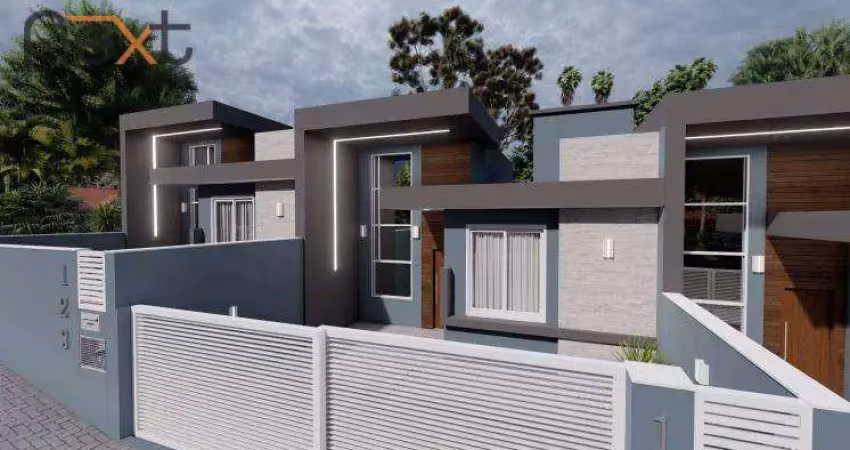 Casa com 2 dormitórios à venda, 53 m² por r$ 420.000,00 - itajuba - barra velha/sc