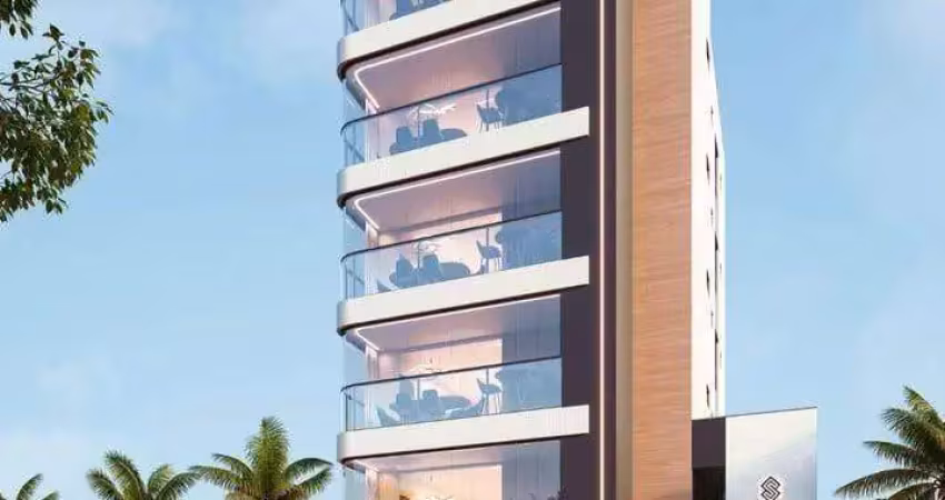 Apartamento de luxo em piçarras: 3 suítes, vista mar e a 60 metros da praia!