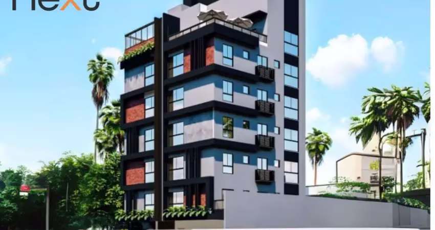 Loft moderno, com churrasqueira e lazer completo para você aproveitar o melhor do litoral