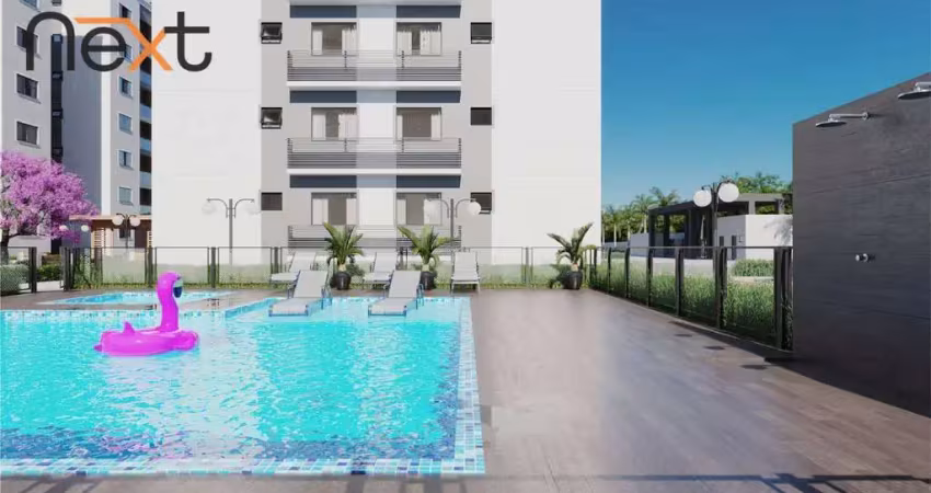 Apartamento com lazer de clube a poucos passos da praia do tabuleiro!