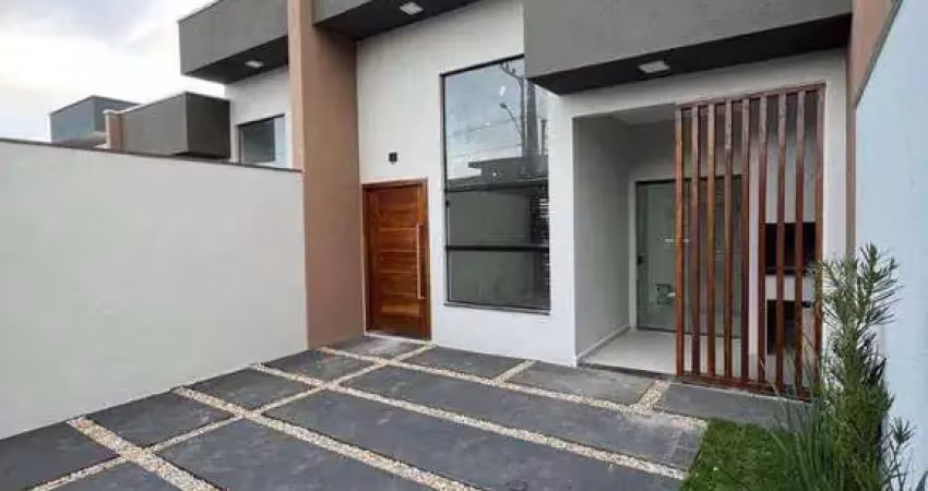Casa moderna com suíte e closet em itajubá – barra velha/sc