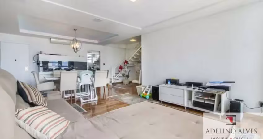 Linda cobertura em santa cecília - reformada - 3 vagas