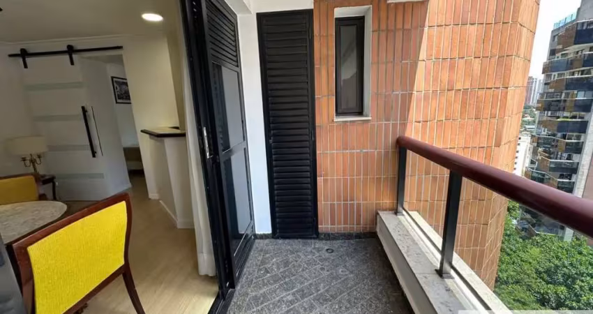 Apartamento mobiliado para locação no higienópolis , 1 dormitório e 39 m ²