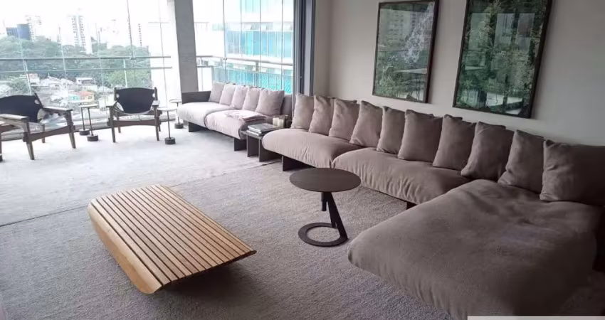 Apartamento para locação na vila madalena , 1 dormitório e 132 m²