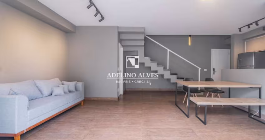 Apartamento para venda ou locação no Brooklin , 1 dormitório e 89 m ²