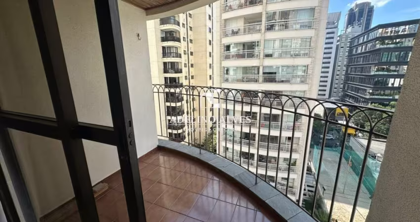 Vendo ou alugo Itaim Bibi com 45 mts, 1 dormitório com varanda