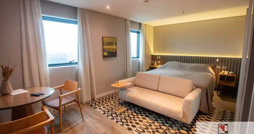 Apartamento para venda no itaim bibi, 1 dormitório e 30 m ²