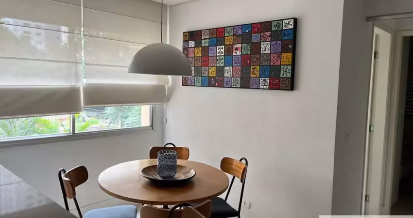 Apartamento locação totalmente mobiliado 2 dormitorios