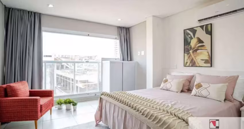 Apartamento para locação na vila clementino com 26 m ²