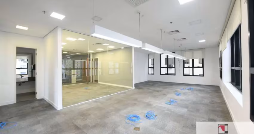 Conjunto  comercial para locação no itaim bibi com 95 m ²