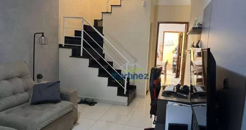 Sobrado com 2 dormitórios à venda, 111 m² por r$ 550.000,00 - parque são lucas - são paulo/sp