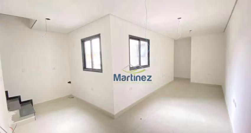 Apartamento com 2 dormitórios à venda, 50 m² por r$ 465.000 - parque capuava - santo andré/sp